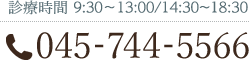 電話番号：045-744-5566